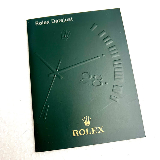 ROLEX DATEJUST Booklet English 2003