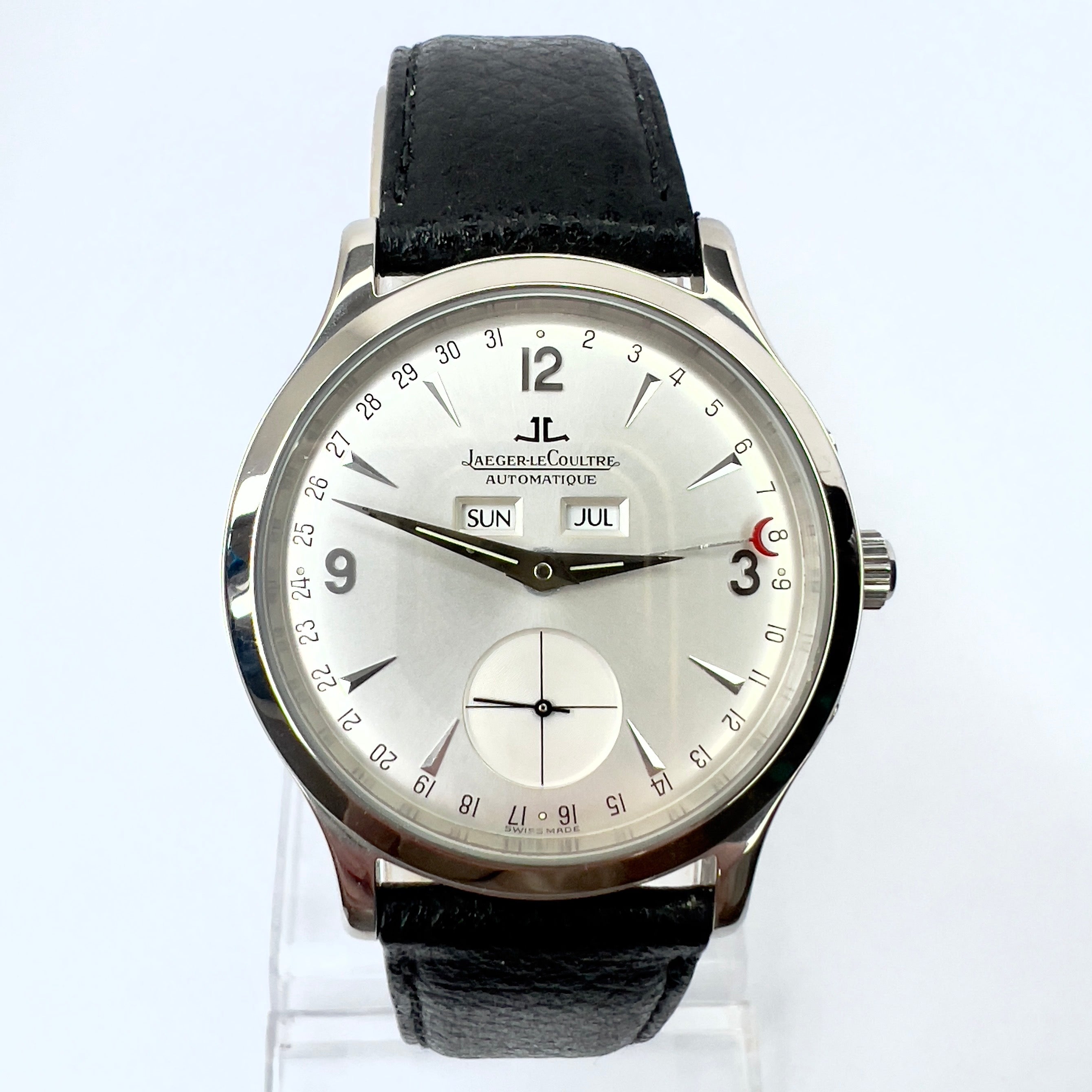 Jaeger LeCoultre Master Control Automatic 36mm Steel Watch NATILUXIA