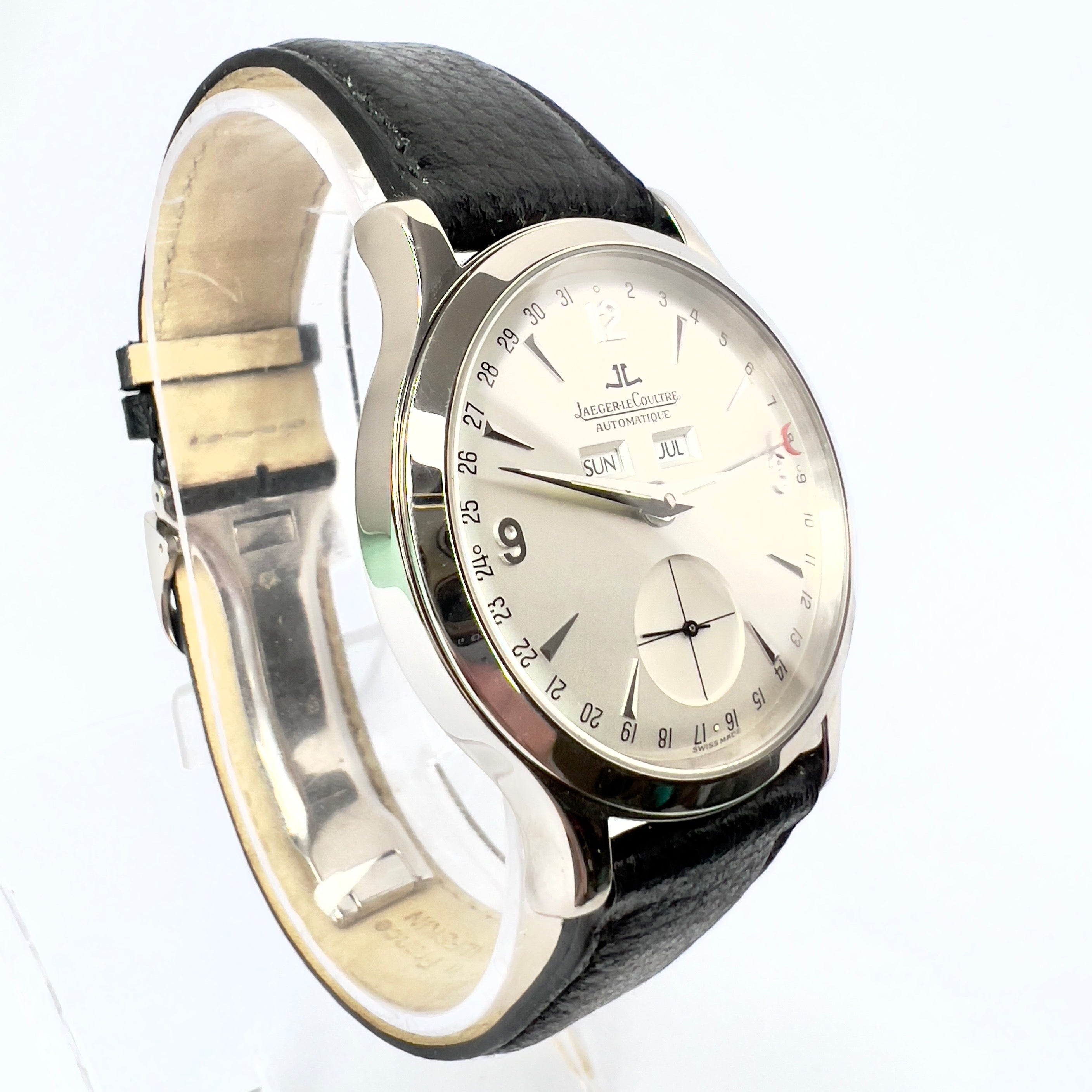 Jaeger LeCoultre Master Control Automatic 36mm Steel Watch NATILUXIA