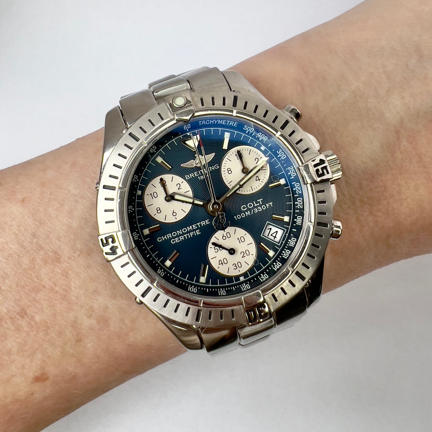BREITLING COLT Chronograph 38mm Automatic Steel Watch