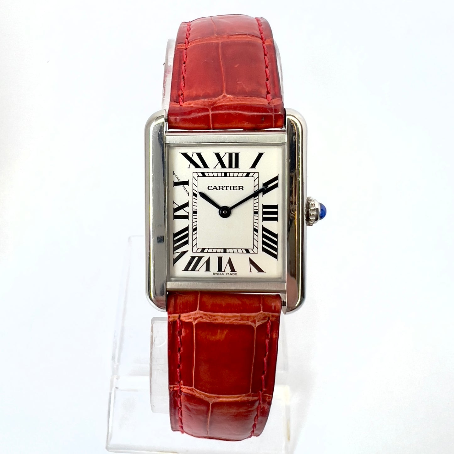 CARTIER TANK SOLO Quartz 24mm Steel Watch