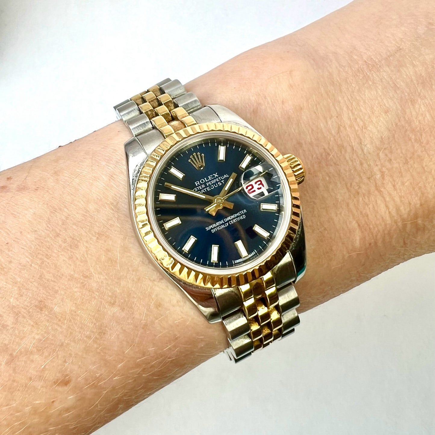 ROLEX DATEJUST Automatic 26mm 2 Tone Jubilee Bracelet Watch