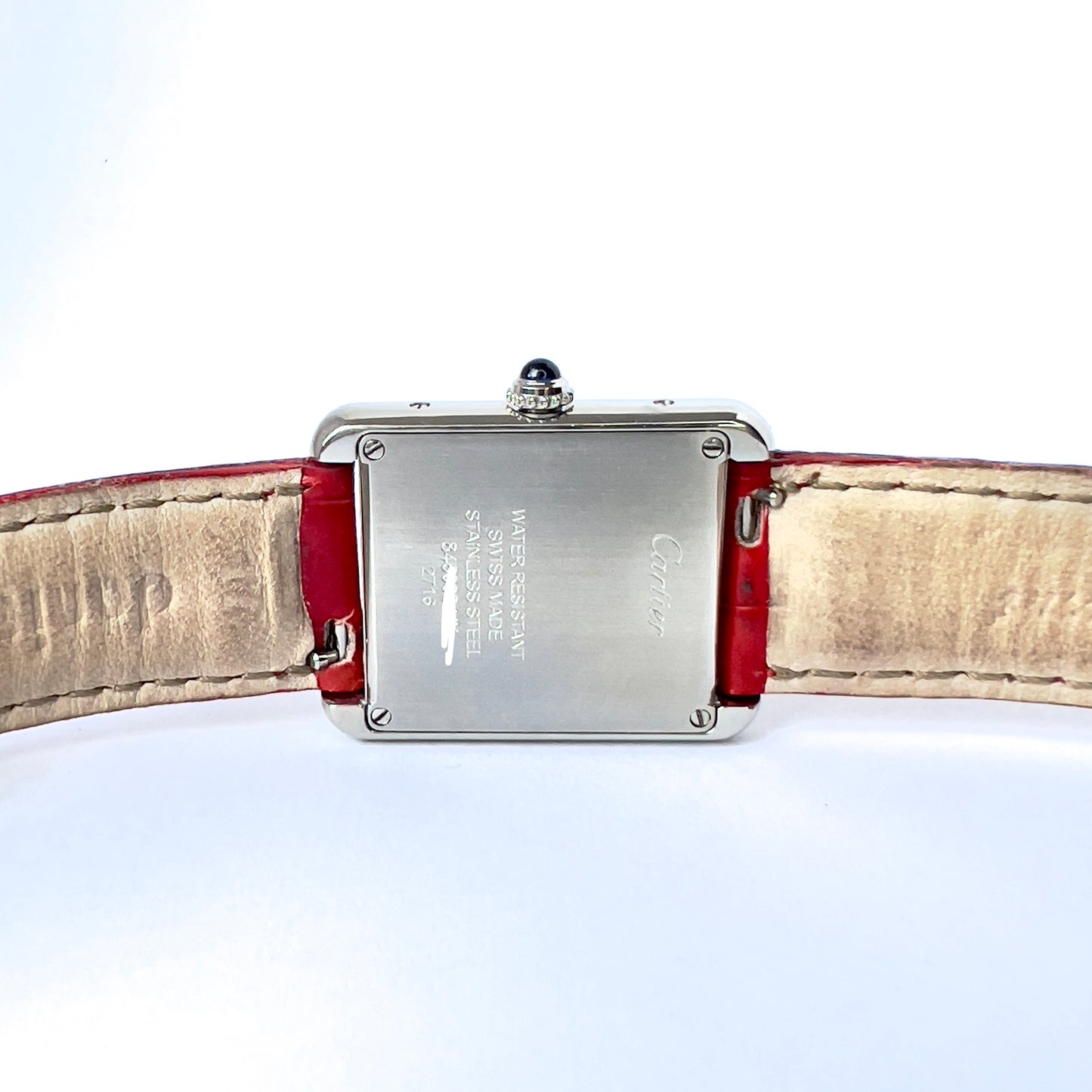 CARTIER TANK SOLO Quartz 24mm Steel Watch