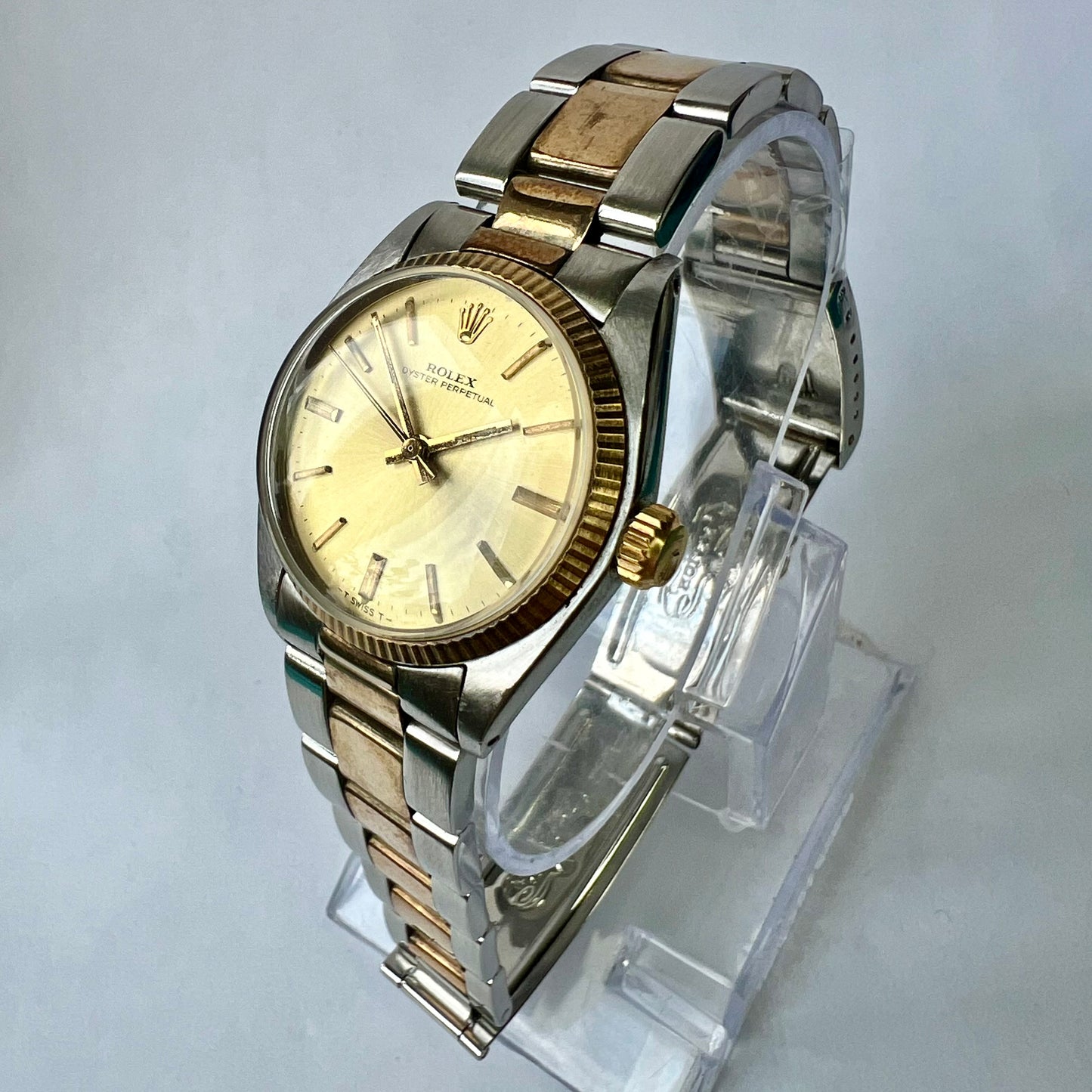 ROLEX Oyster Perpetual Automatic 31mm 2 Tone Oyster Bracelet Watch