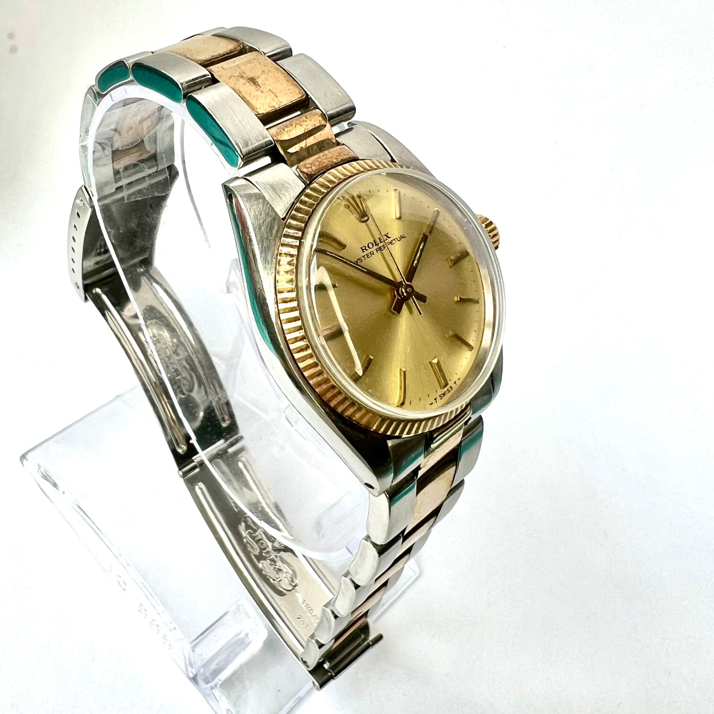 ROLEX Oyster Perpetual Automatic 31mm 2 Tone Oyster Bracelet Watch