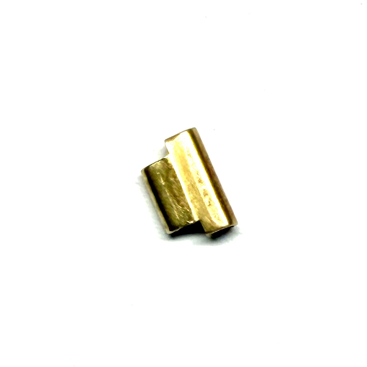 CARTIER SANTOS 7.38/4.97mm wide 18K Yellow Gold Deployment Buckle Connector 0.4g
