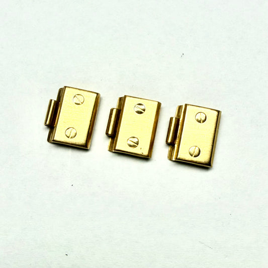 CARTIER SANTOS 10.07mm wide 18K Yellow Gold Complete Link 1.67g