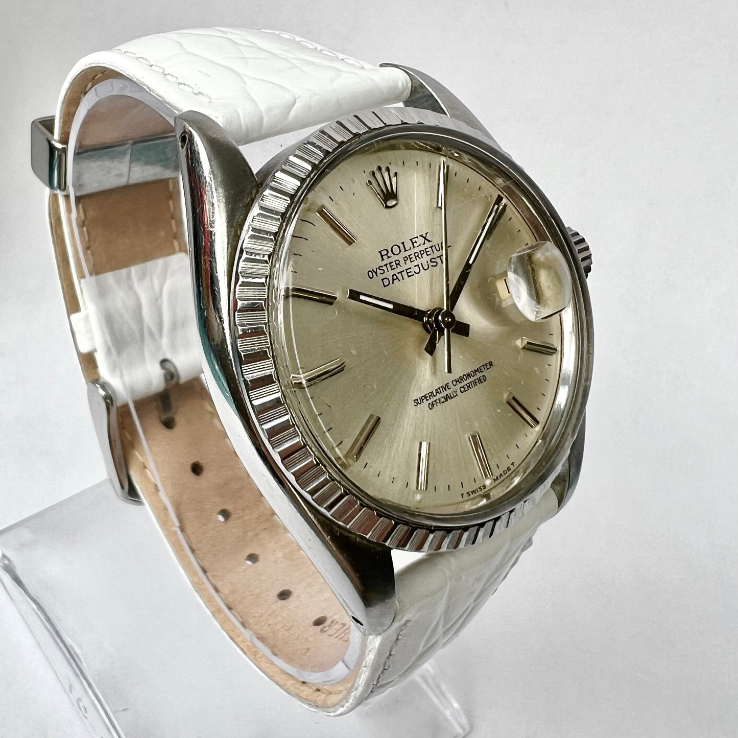 ROLEX Oyster Perpetual DATEJUST Automatic 36mm Steel Watch