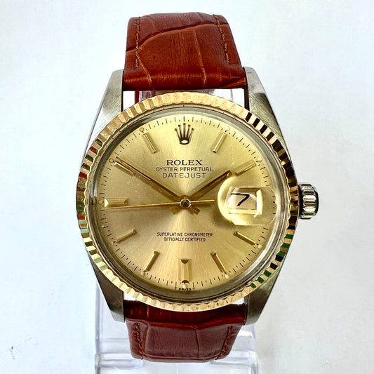 ROLEX DATEJUST Automatic 36mm 2 Tone Watch