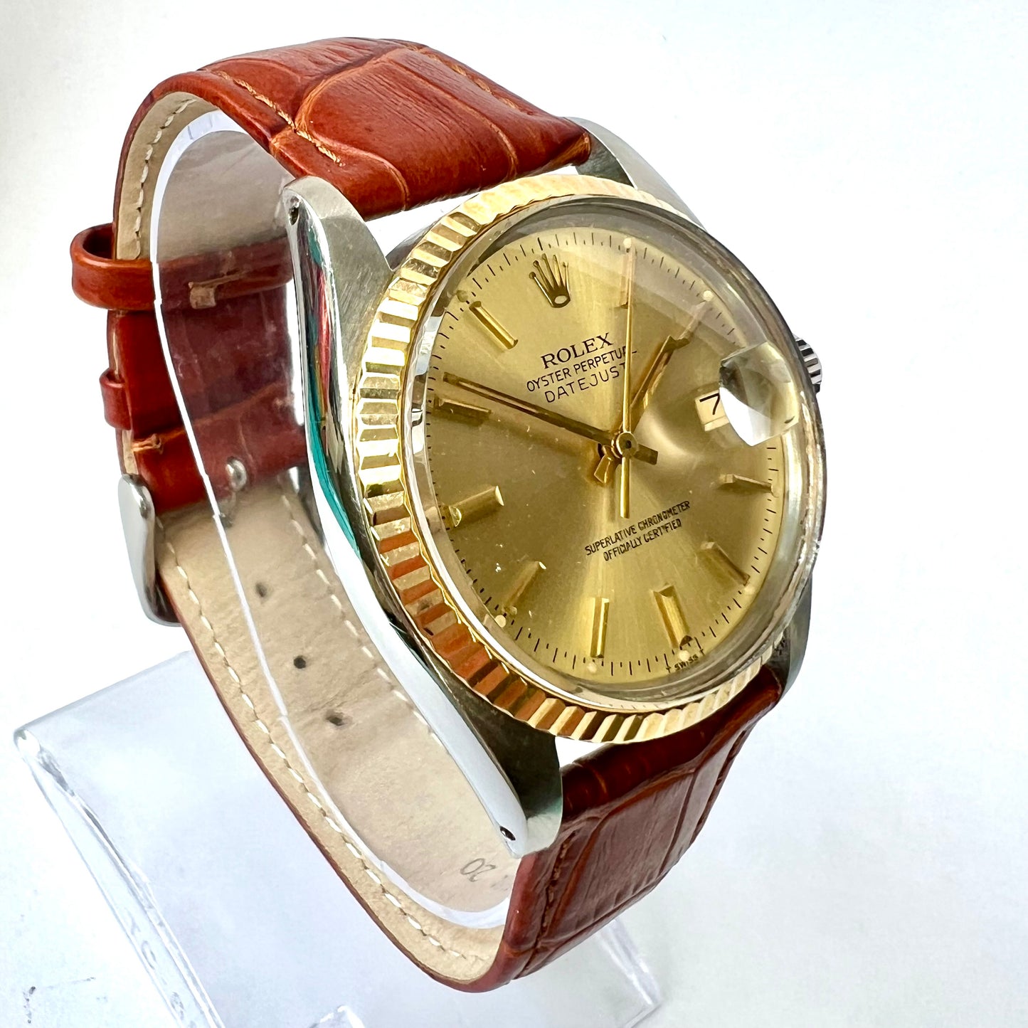 ROLEX DATEJUST Automatic 36mm 2 Tone Watch