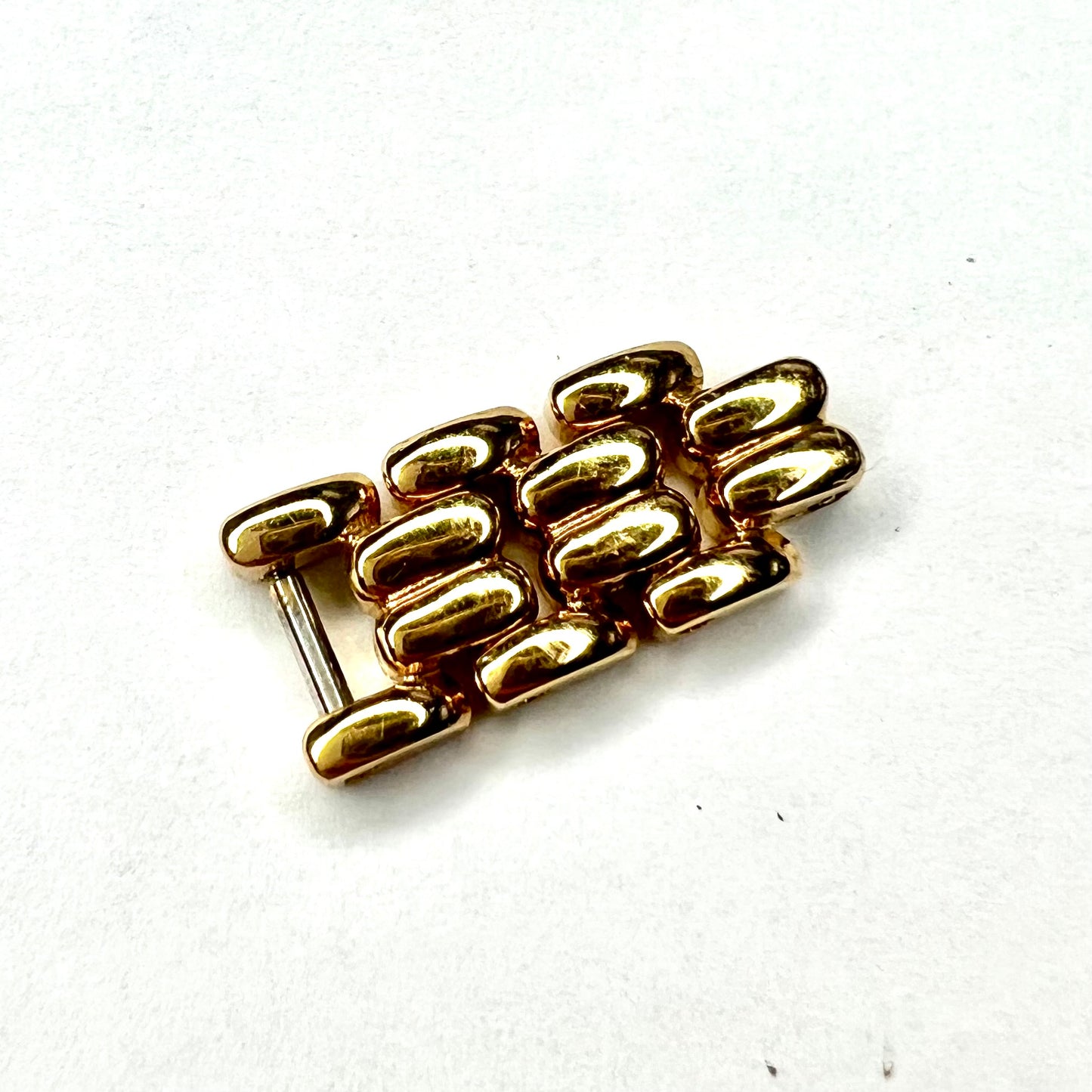 Set of 3 Complete 18K Solid Yellow Gold 8mm Links