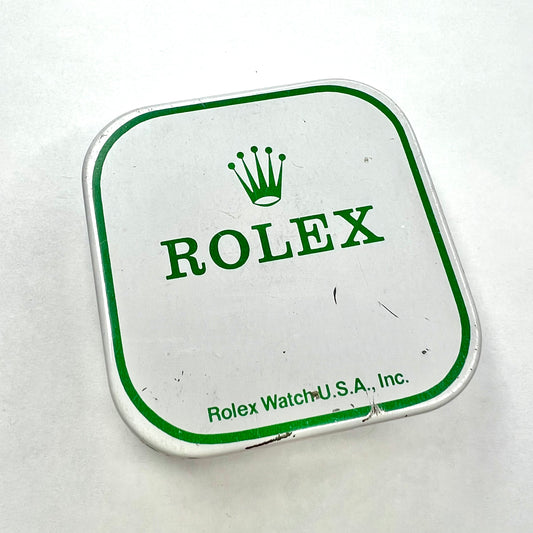 ROLEX Metal Box 2.3x2.3x0.75 inches