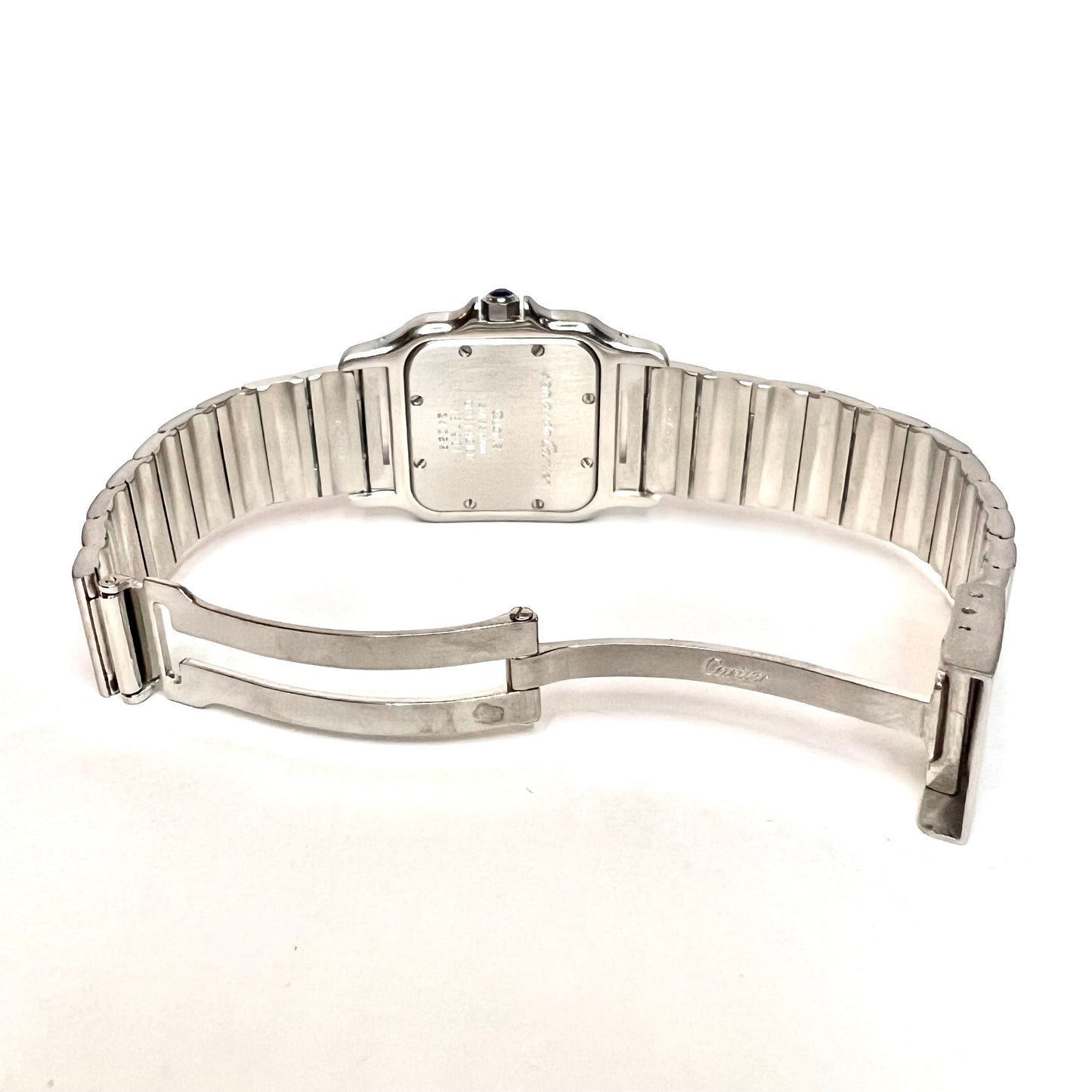 CARTIER SANTOS GALBEE 29mm Quartz 2 Tone 0.85TCW Diamond Watch