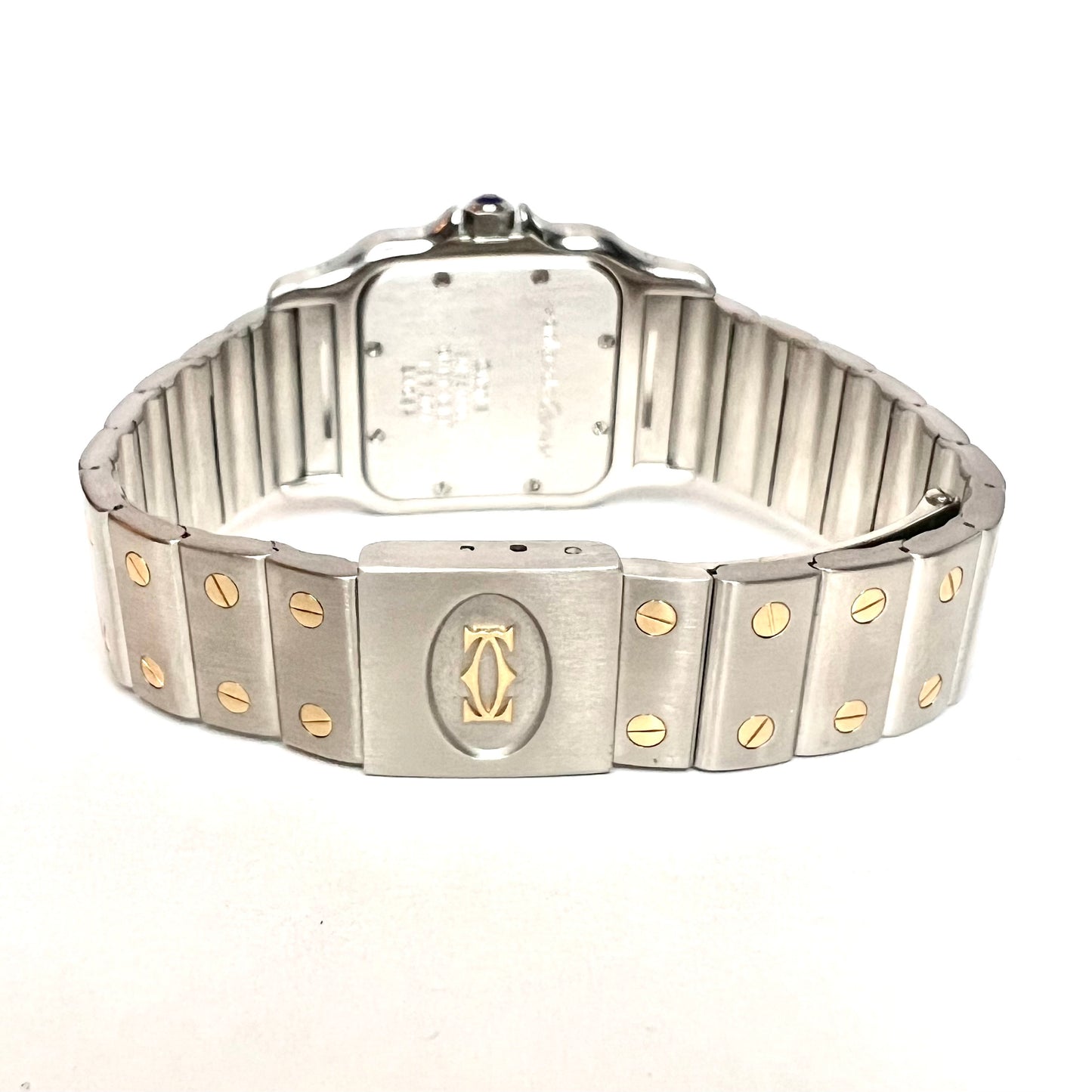 CARTIER SANTOS GALBEE 29mm Quartz 2 Tone 0.85TCW Diamond Watch