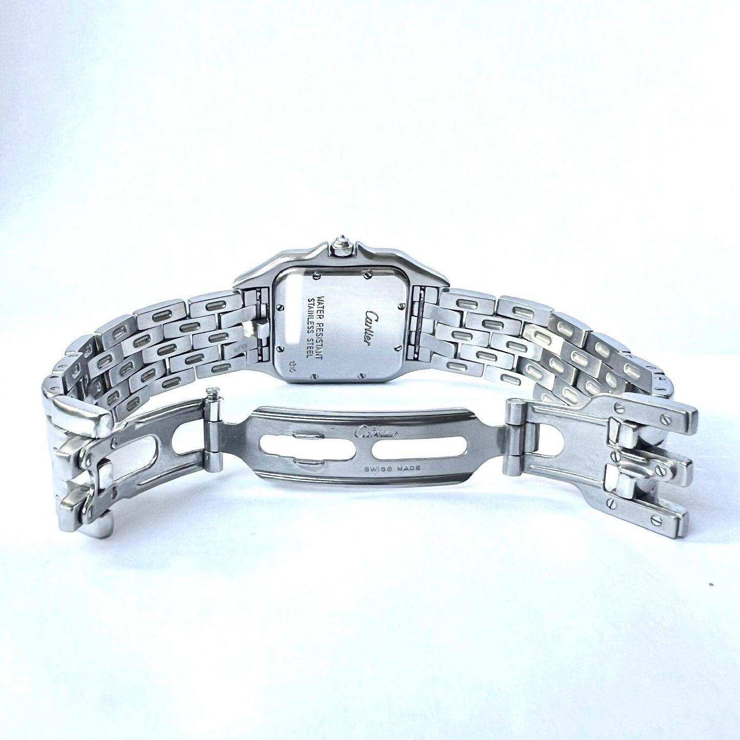 CARTIER PANTHERE 27mm Steel 1.27TCW Diamond Watch