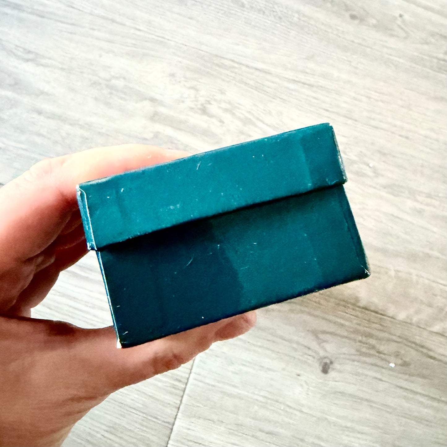 JULES JÜRGENSEN Blue/Cream Box + Outer Box  9.90x2.75x1.60 inches + Booklet