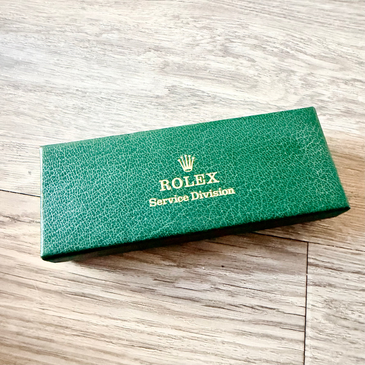 Authentic Vintage ROLEX Service Division Box 6x2.30x1.25”