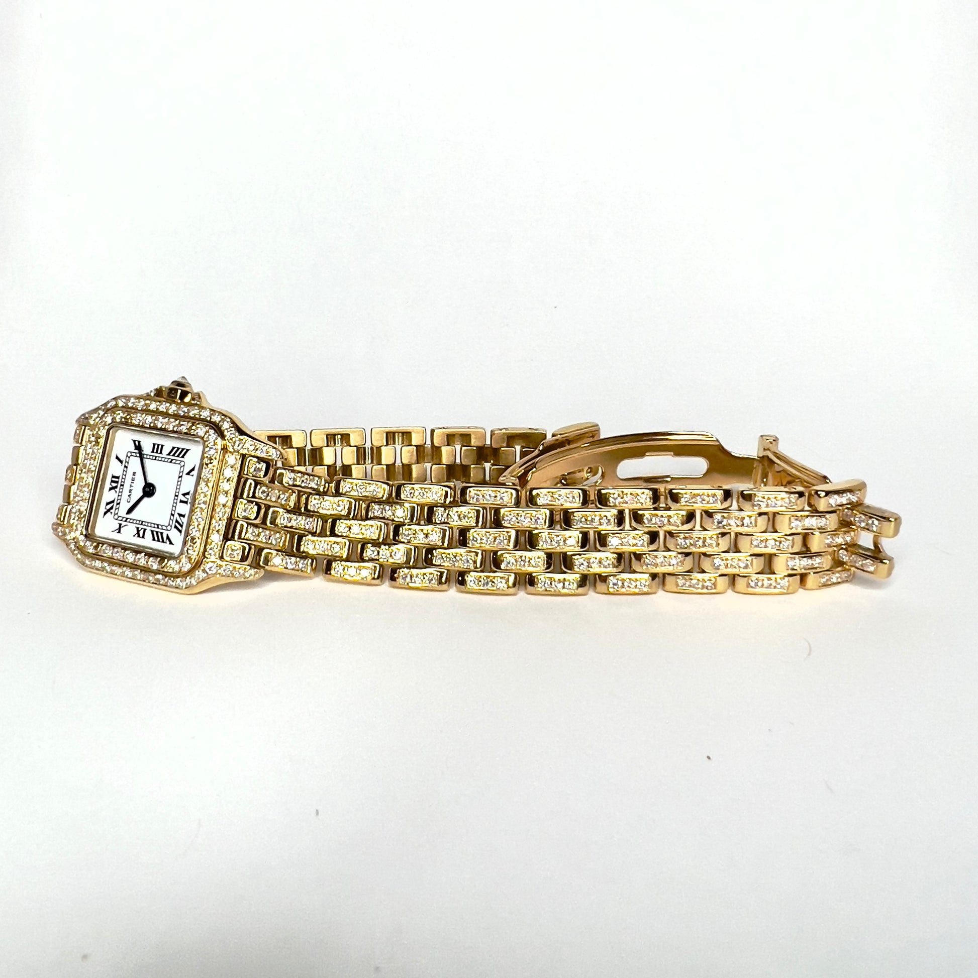 Luxury cartier wrist watch for ladies