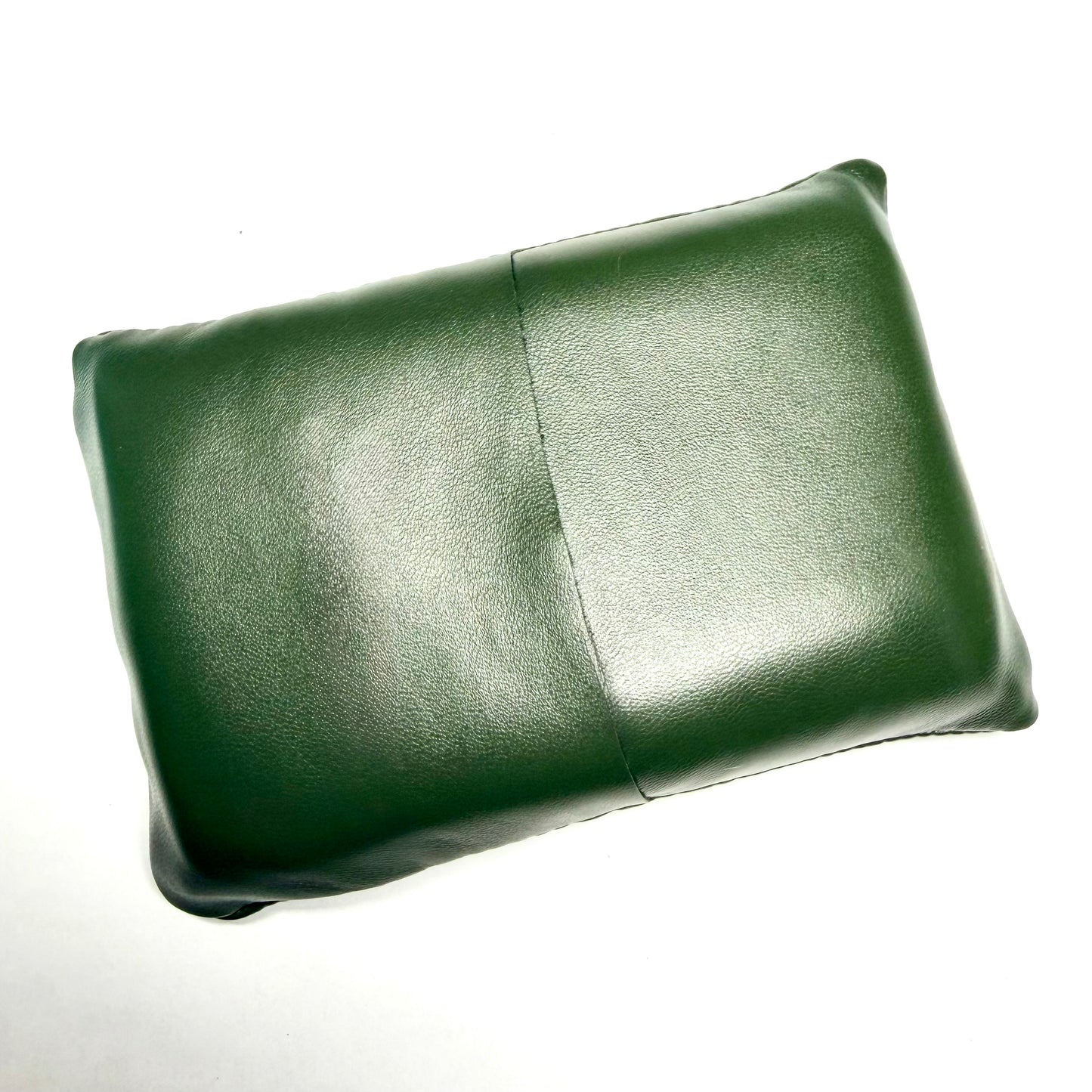 NEW Hand Made Soft Green Faux Leather PILLOW CUSHION fits ROLEX Box