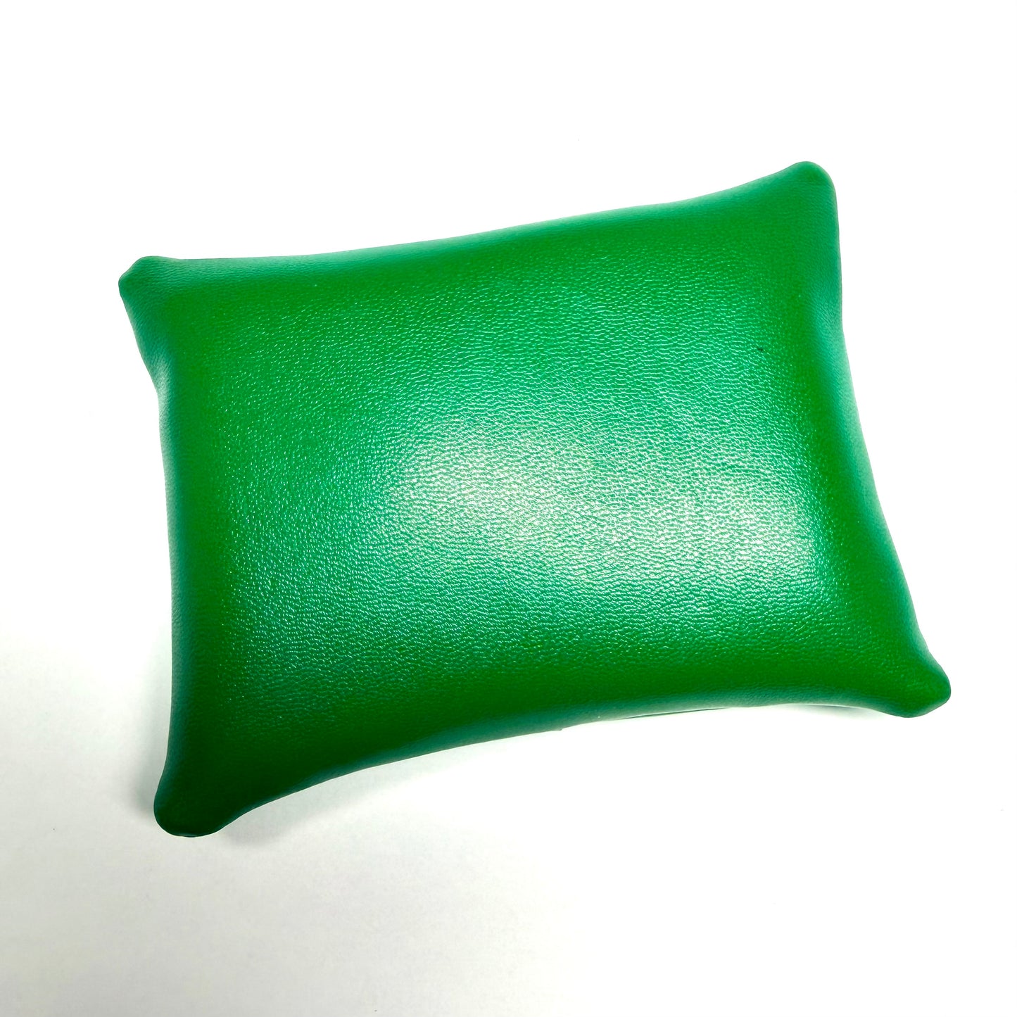 NEW Hand Made Green Faux Leather PILLOW CUSHION fits ROLEX Watch Box