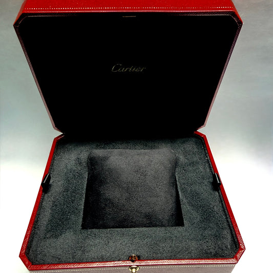 New Hand Made Black Faux Suede PILLOW CUSHION fits CARTIER Watch Box