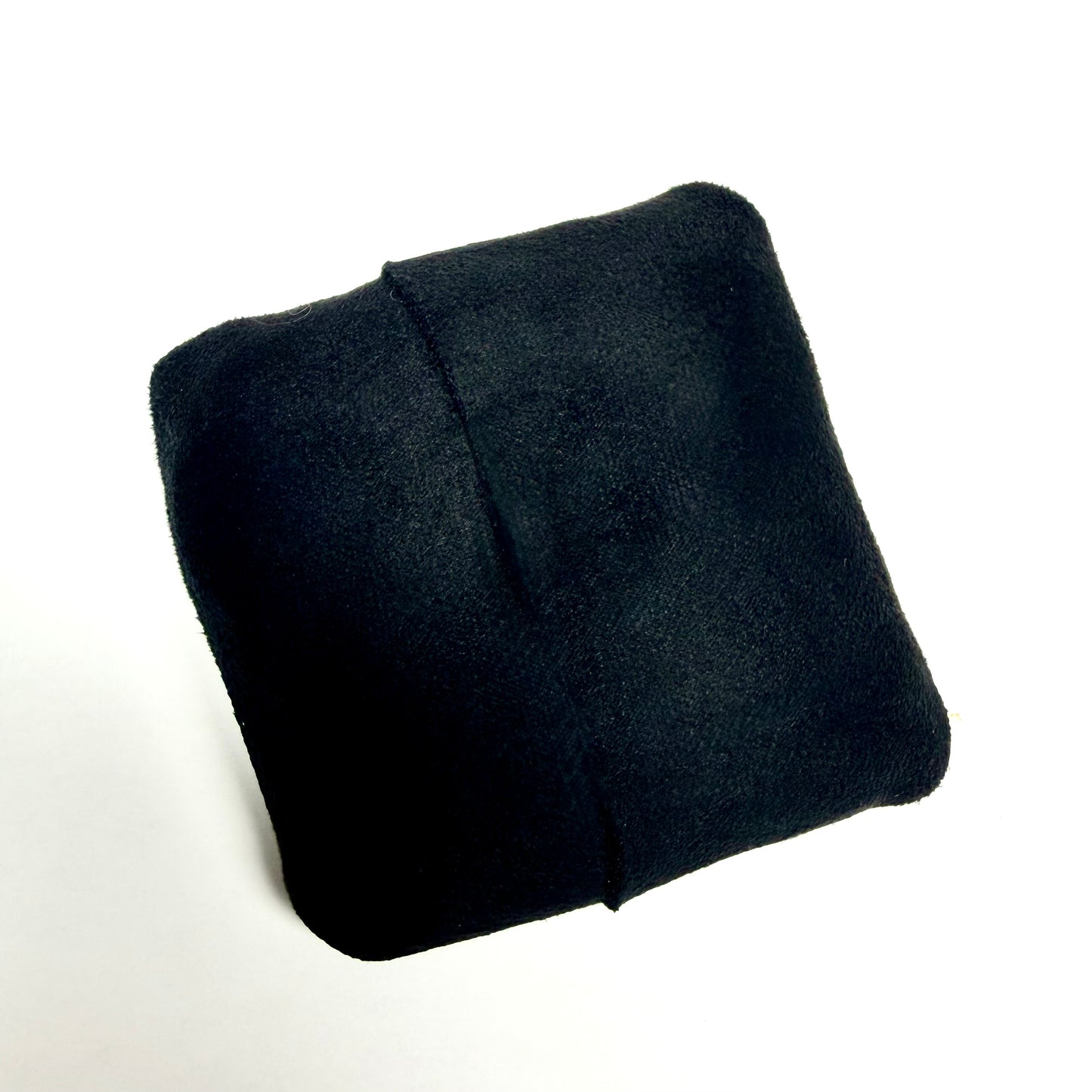 New Hand Made Black Faux Suede PILLOW CUSHION fits CARTIER Watch Box