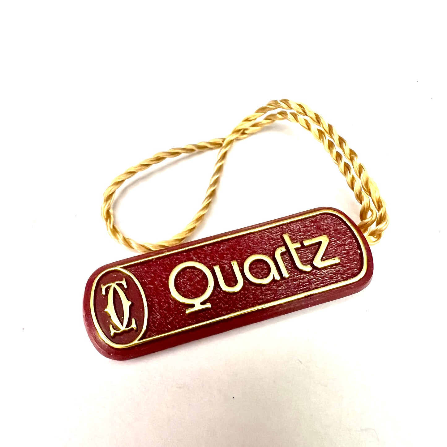 CARTIER Quartz Hang Tag