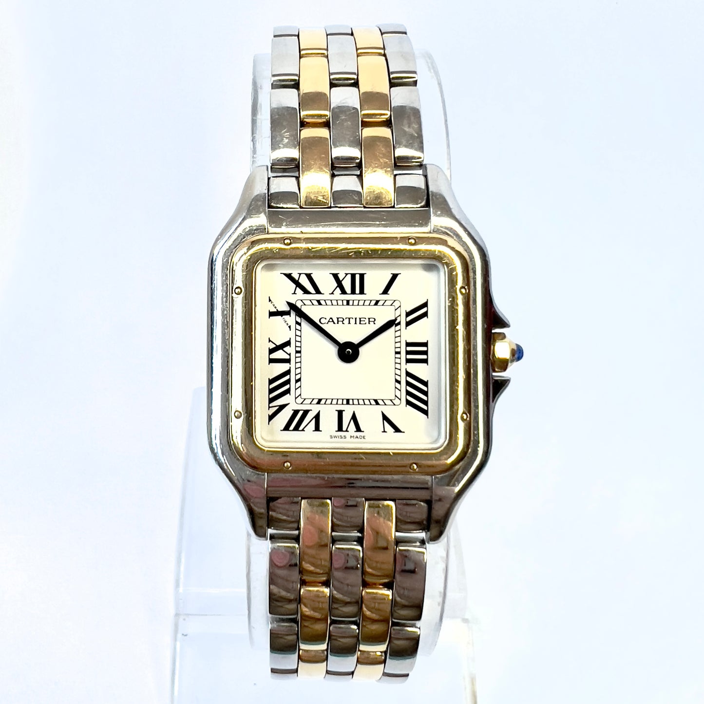 CARTIER PANTHERE 27mm 2 Row Gold Watch NEW Model