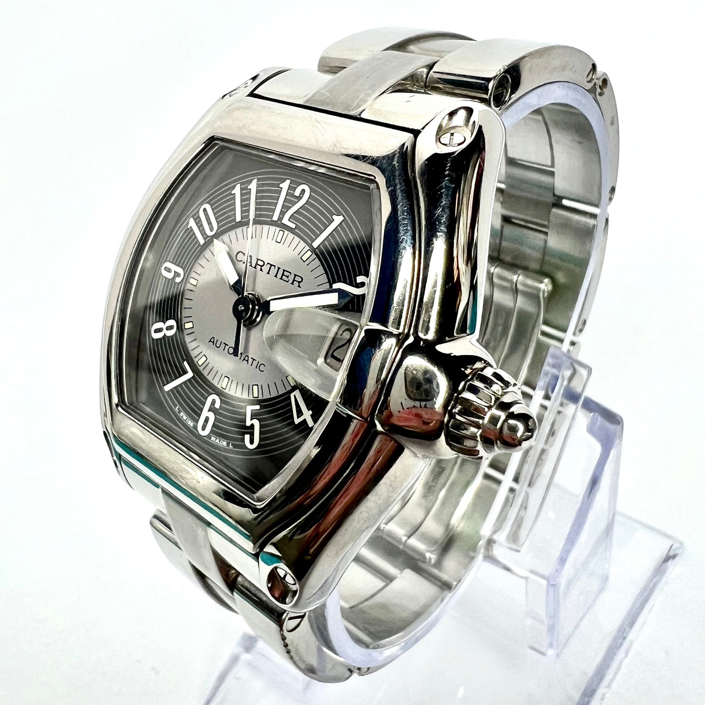 CARTIER ROADSTER 2510 Automatic 38mm Steel Watch