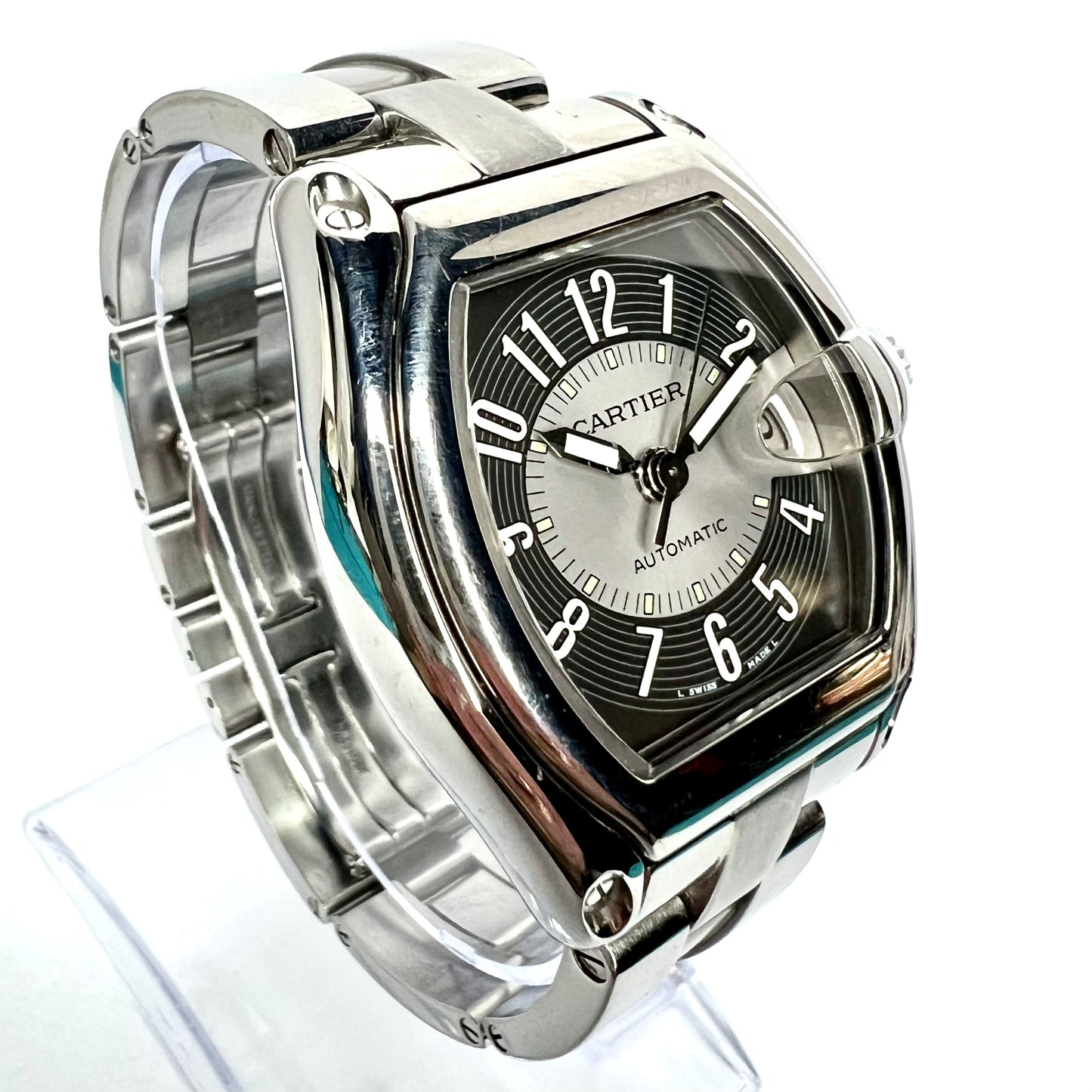 CARTIER ROADSTER 2510 Automatic 38mm Steel Watch