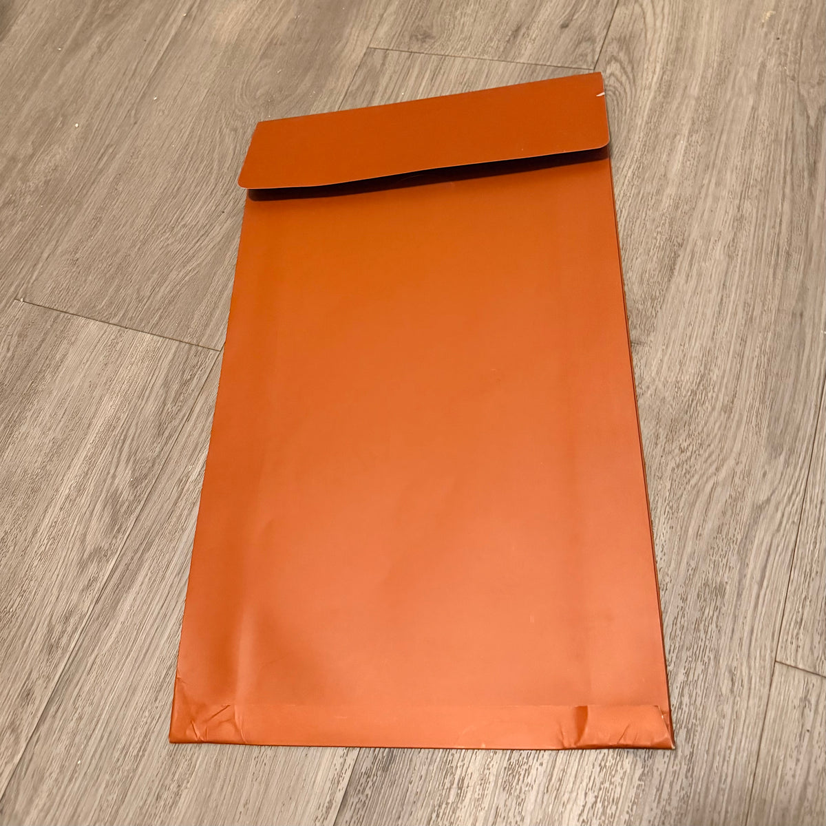 MISSONI Dark Orange Shopping Gift Bag 17.25x10.5 inches