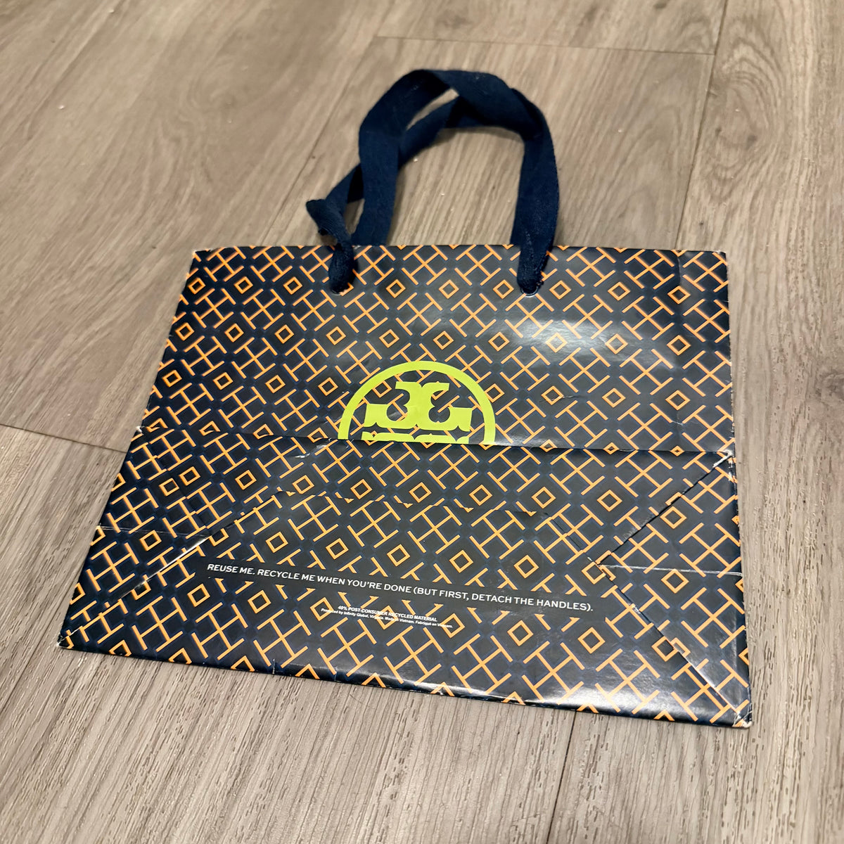 TORY BURCH Shopping Gift Bag 9x7.10x3.60 inches