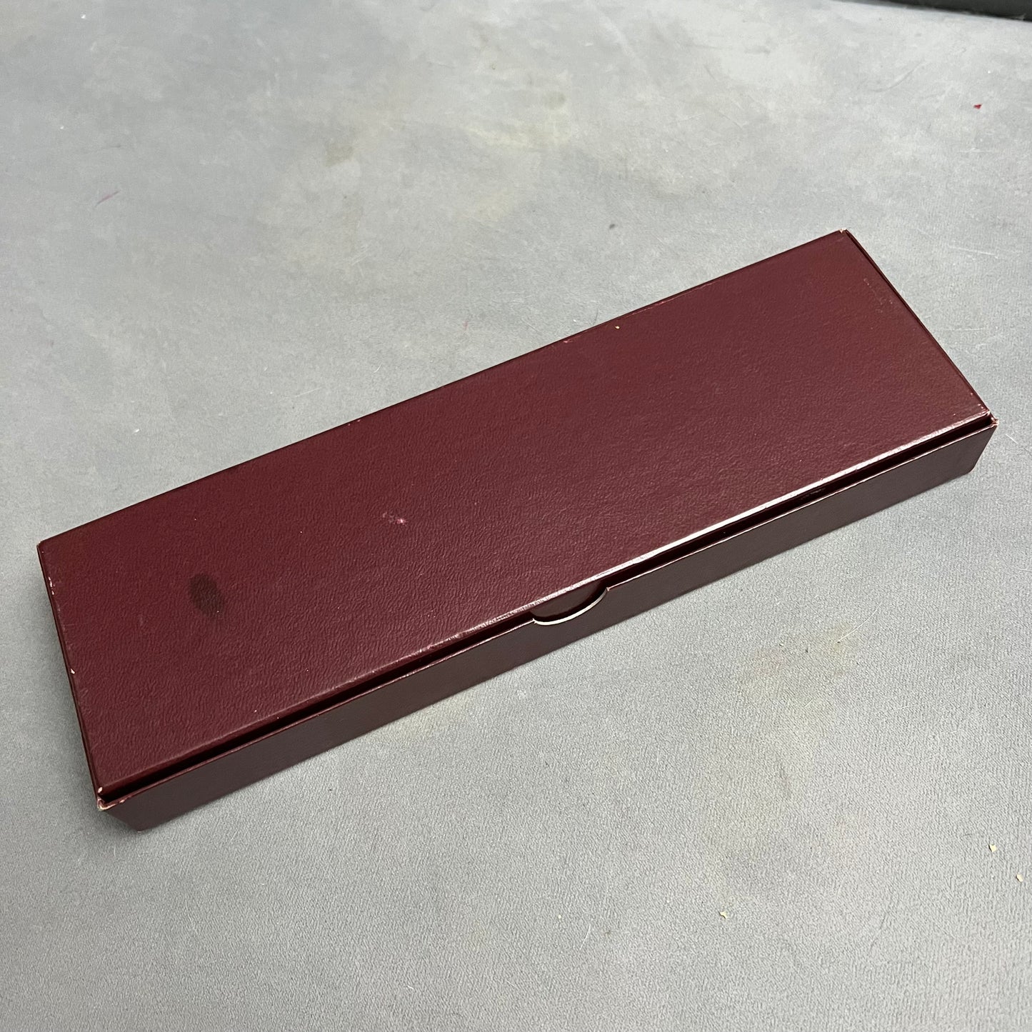 PATEK PHILIPPE Burgundy Box + Outer Box 10.60x3.30x1.25 inches