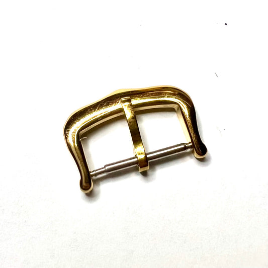 CARTIER 16mm 18K Yellow Gold Buckle stamped Cartier, 750, Swiss Made