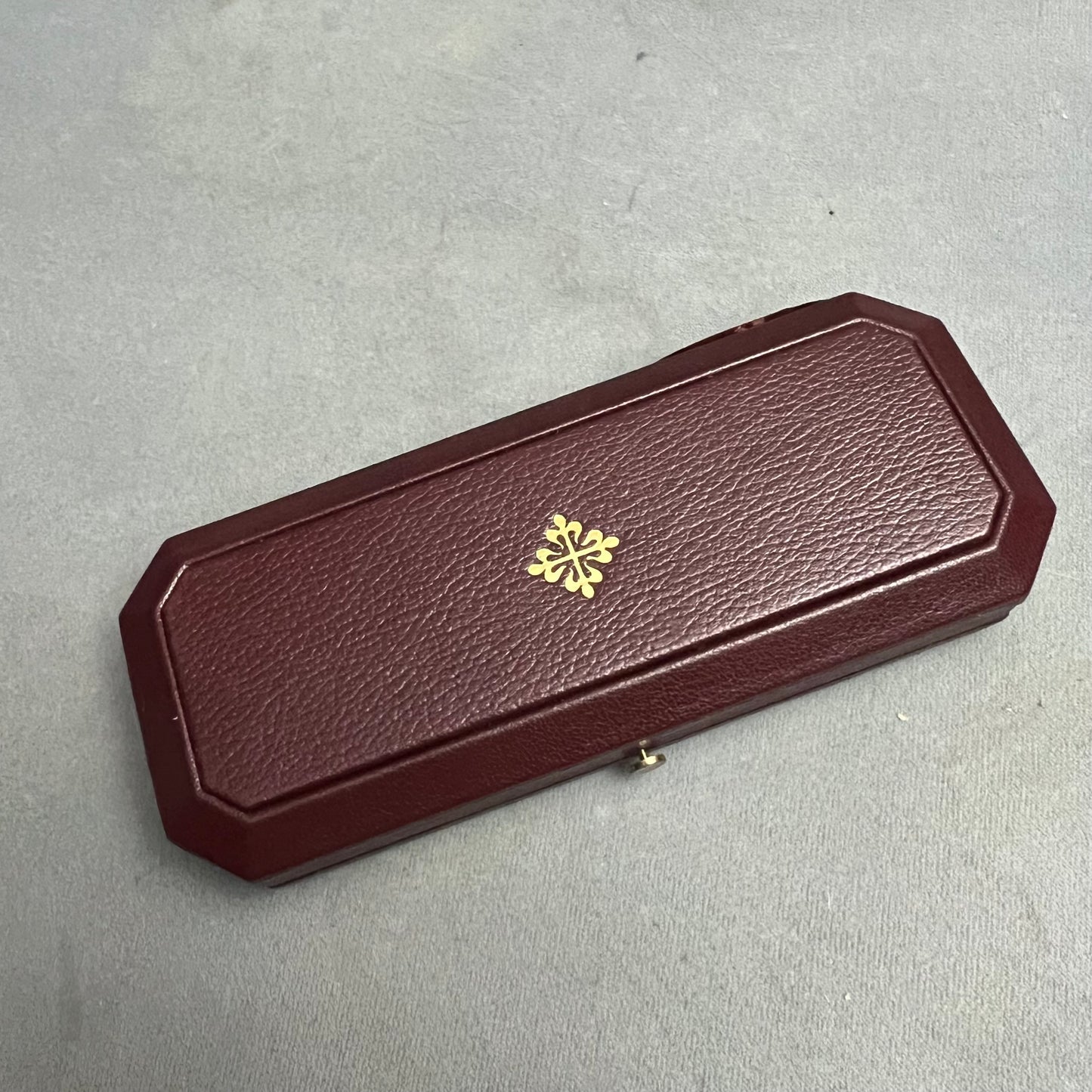 PATEK PHILIPPE Burgundy Box + Outer Box 7x3.10x1.25 inches