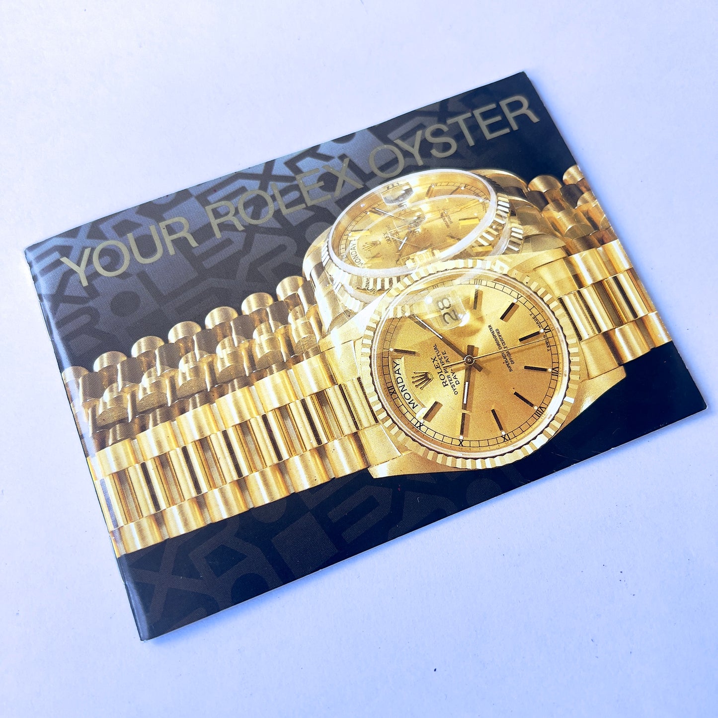 ROLEX Oyster 1998 Booklet/Pamphlet English