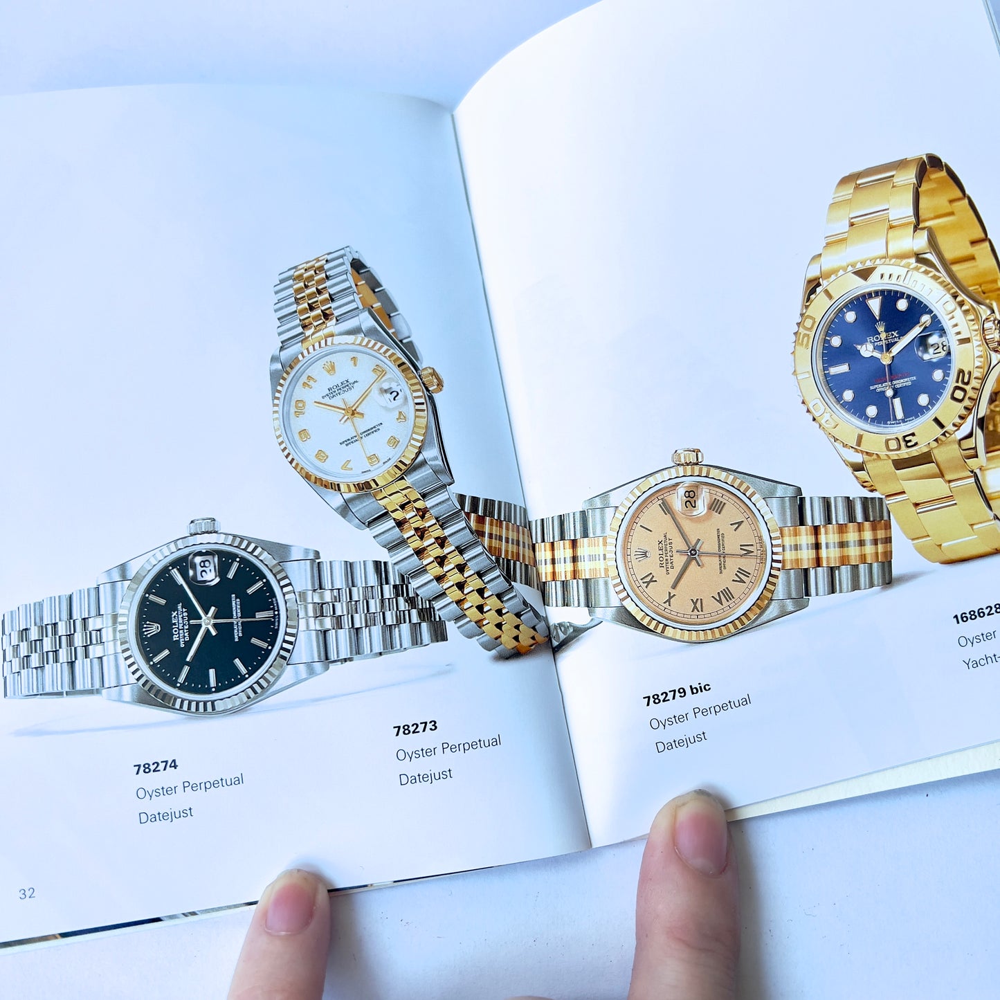 ROLEX Oyster Perpetual 2003 Booklet/Pamphlet