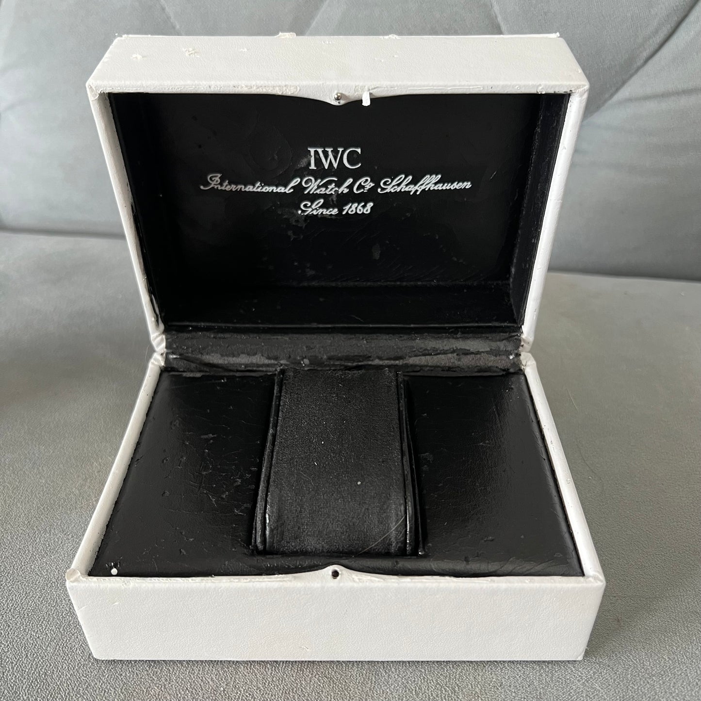 IWC Box + Outer Box 6.40x4.75x3.60 inches