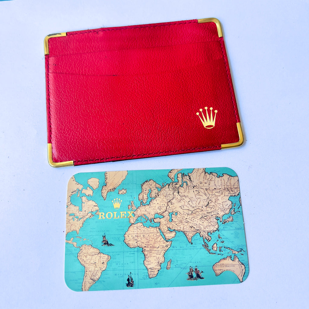 ROLEX Red Card Holder + Calendar 1997-1998 | NATILUXIA