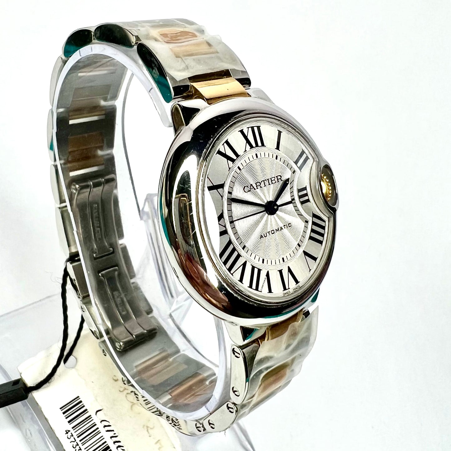 NEW CARTIER BALLON BLEU 33mm Automatic 2 Tone Watch