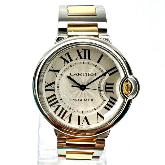 NEW CARTIER BALLON BLEU 36mm Automatic 2 Tone Watch