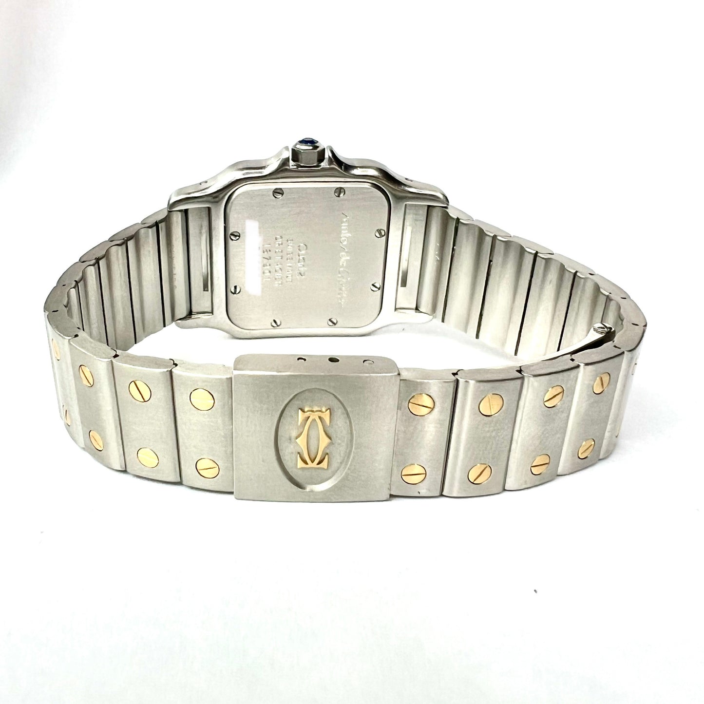 CARTIER SANTOS GALBEE 29mm Quartz 2 Tone 0.85TCW Diamond Watch