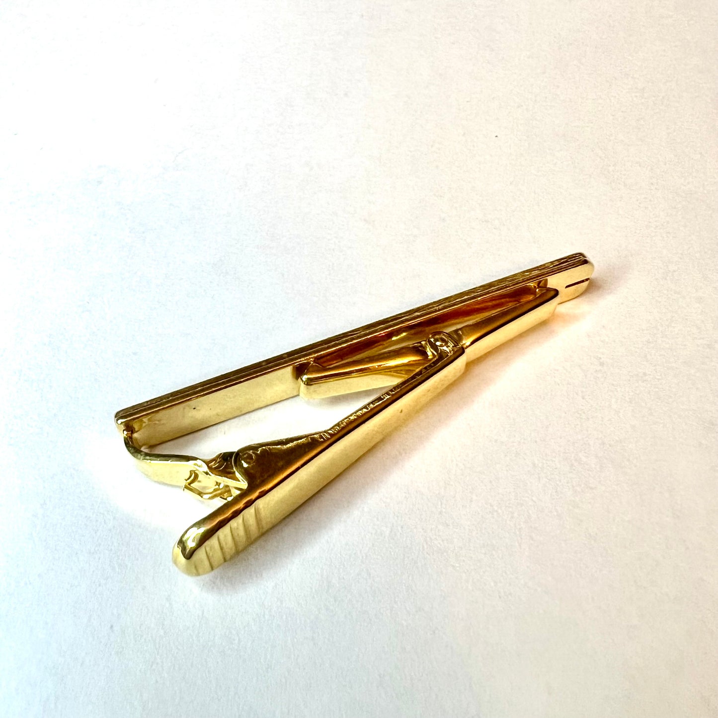 YVES SAINT LAURENT 2 Tone TIE BAR