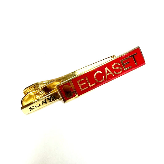 SONY ELCASET Gold Tone Tie Bar