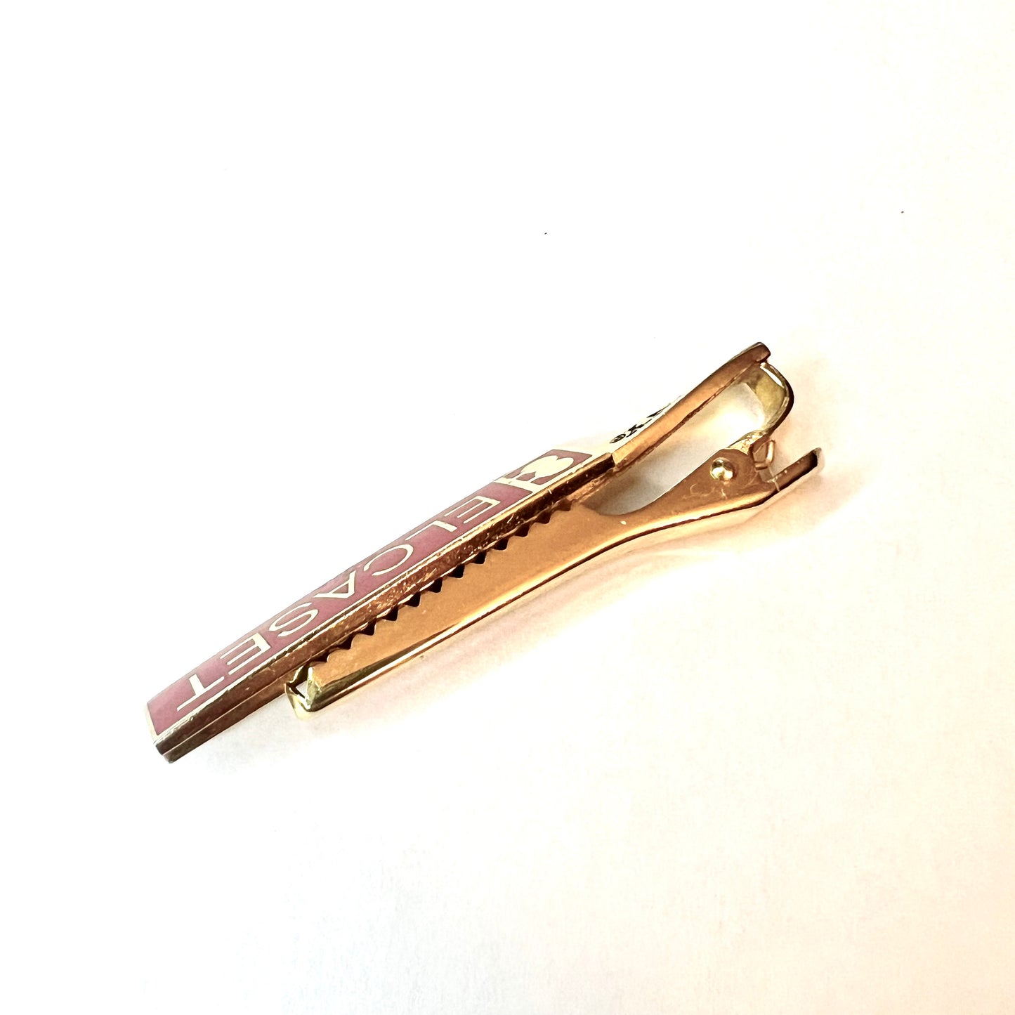 SONY ELCASET Gold Tone Tie Bar