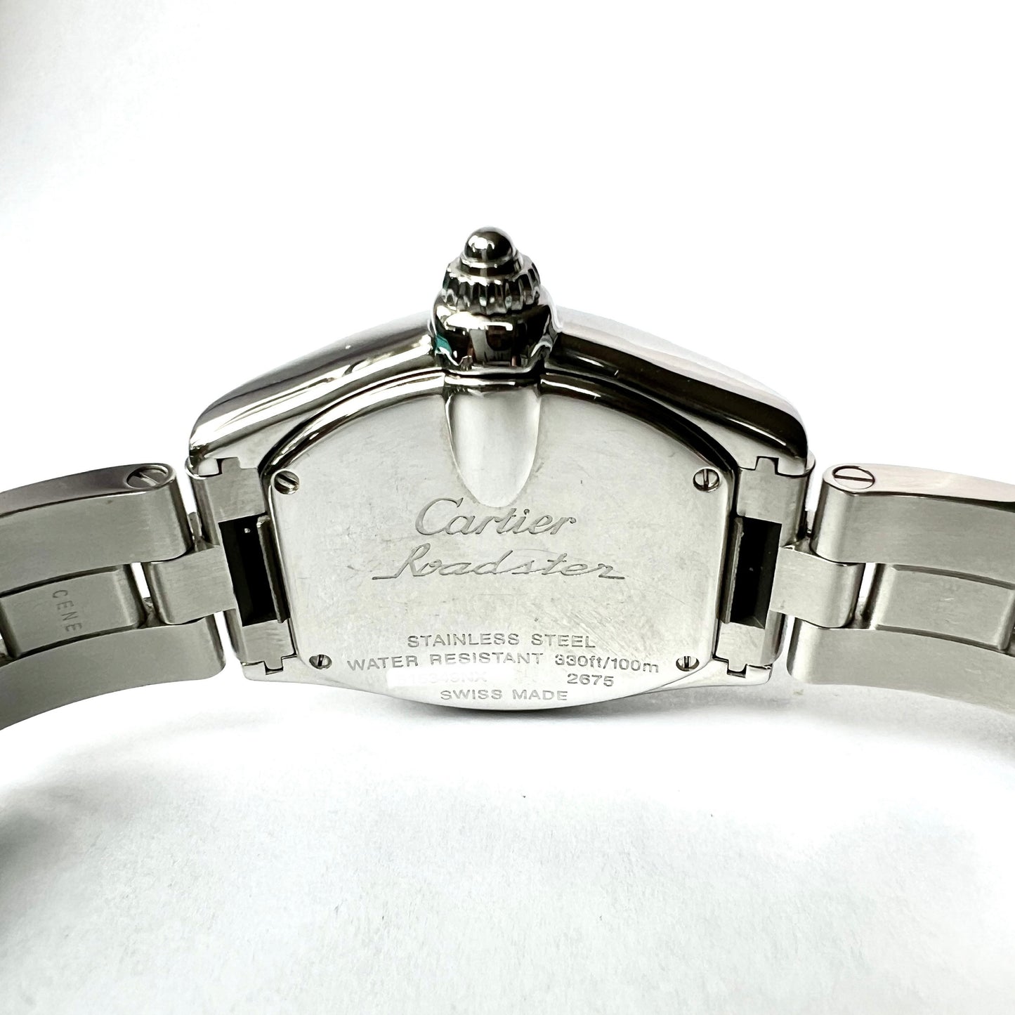 CARTIER ROADSTER Quartz 31mm Steel Watch