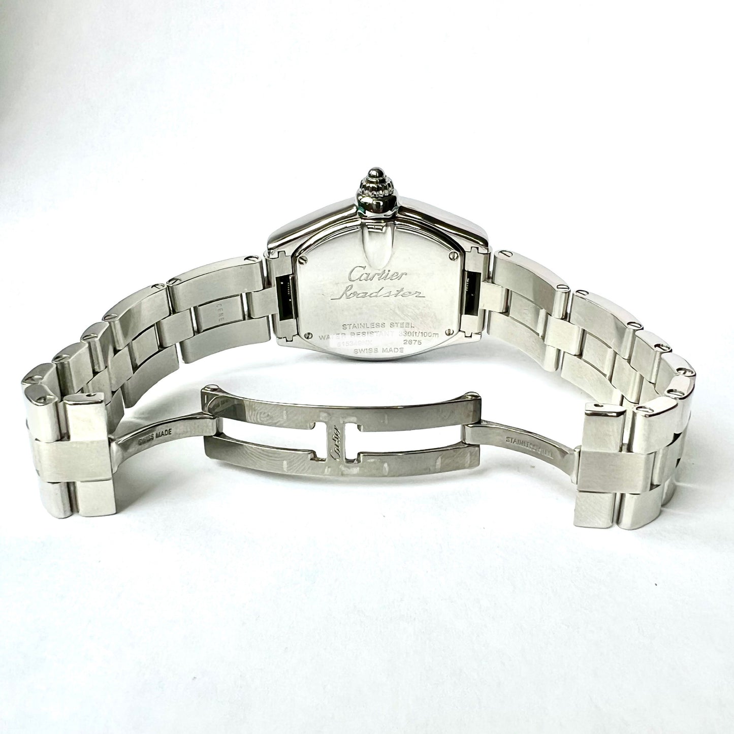 CARTIER ROADSTER Quartz 31mm Steel Watch