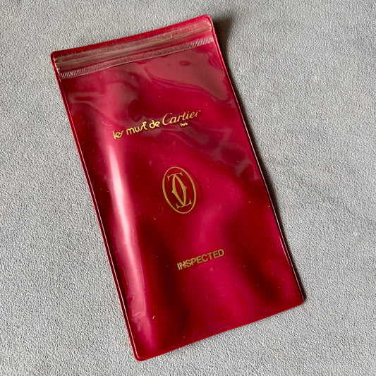 CARTIER Service Pouch 7x4 inches