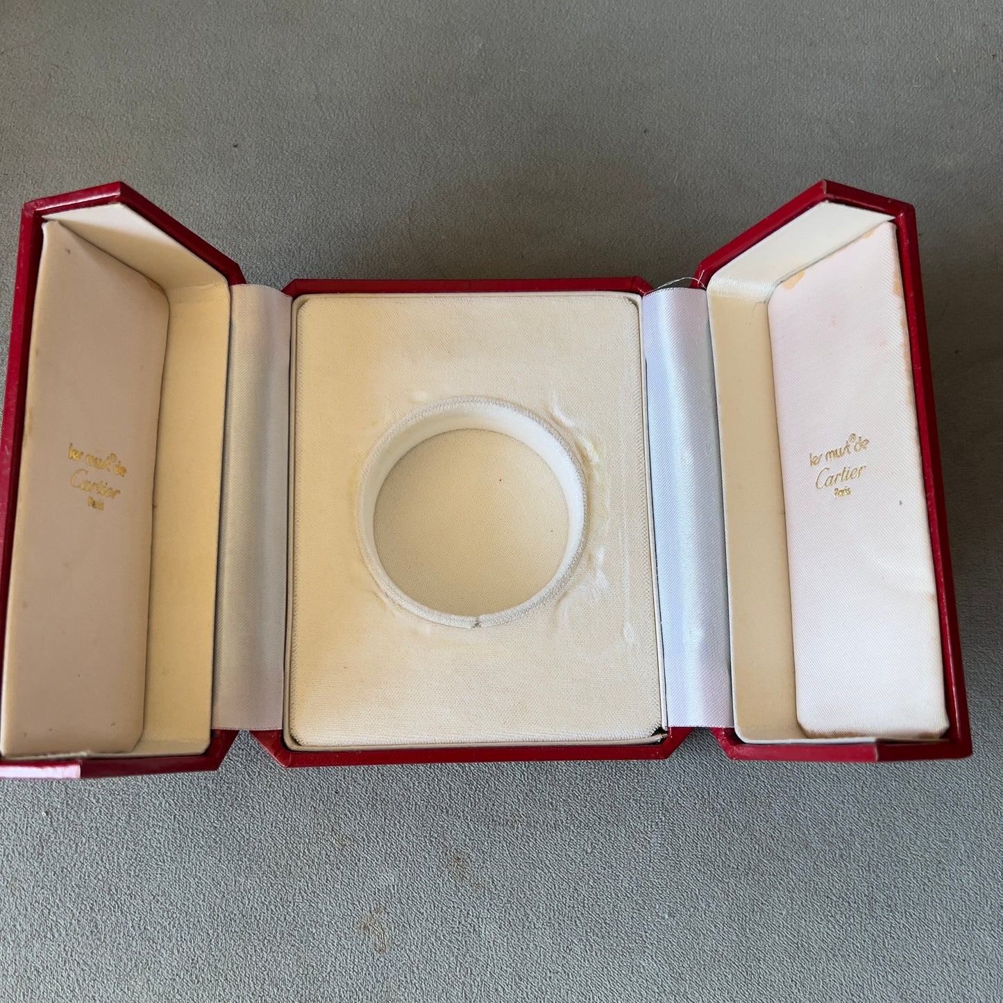 CARTIER Clock Box 4.80x4.25x2.10 inches