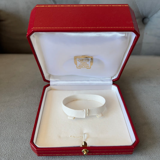 CARTIER Love Bracelet Box 4.30x4.30x2 inches